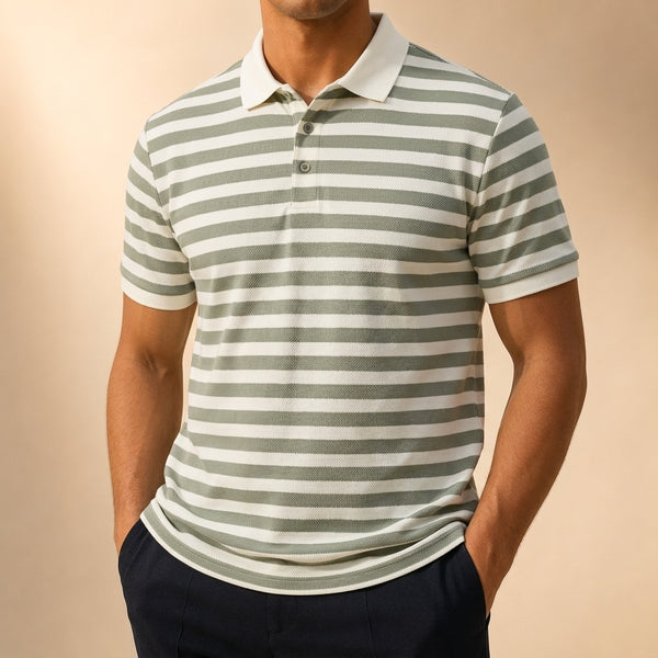 Beckett Striped Polo Shirt