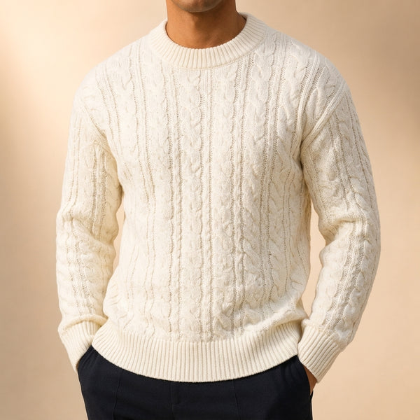 Ramsey Cable-Knit Sweater