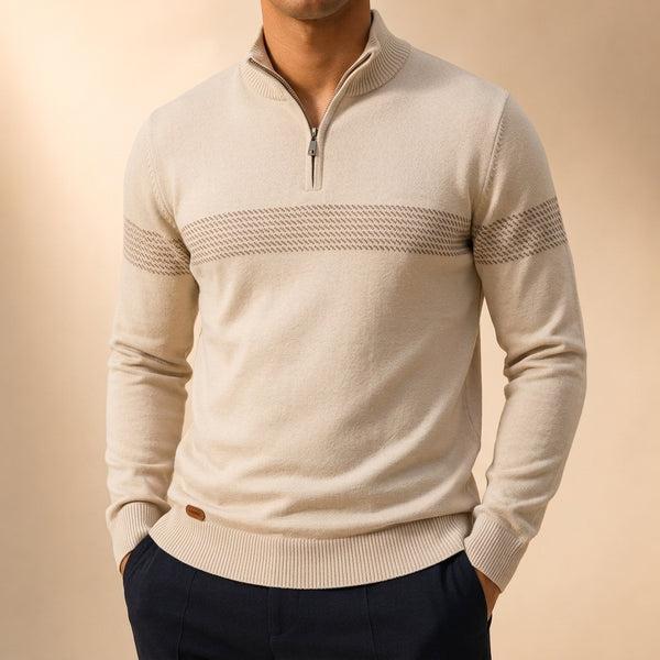 Ramsey Half-Zip Knit Sweater