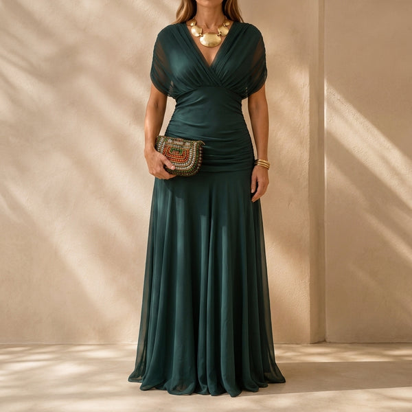 Delphine Draped Maxi Dress
