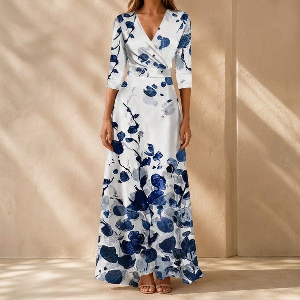 Helena Wrap Maxi Dress