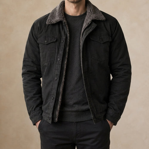 Monroe Sherpa Lined Jacket