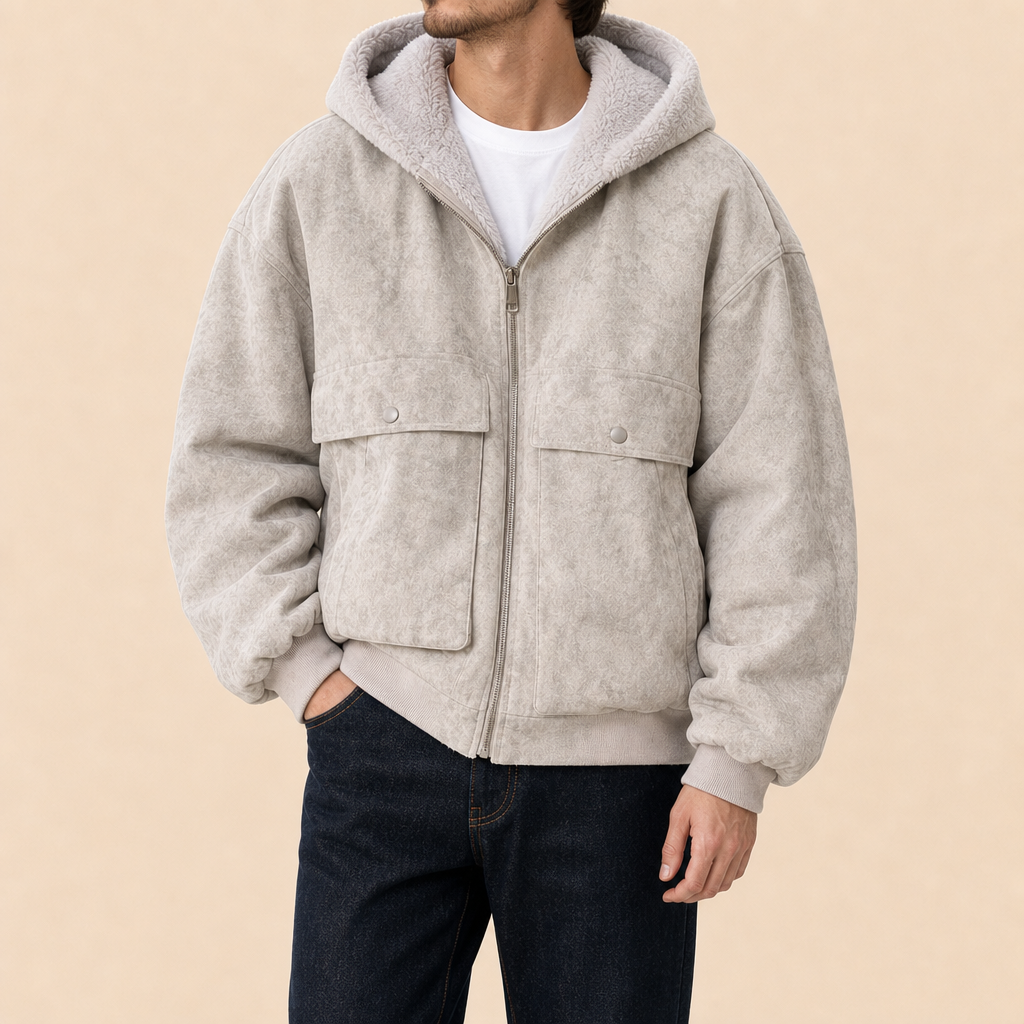 Grady Hooded Sherpa Jacket