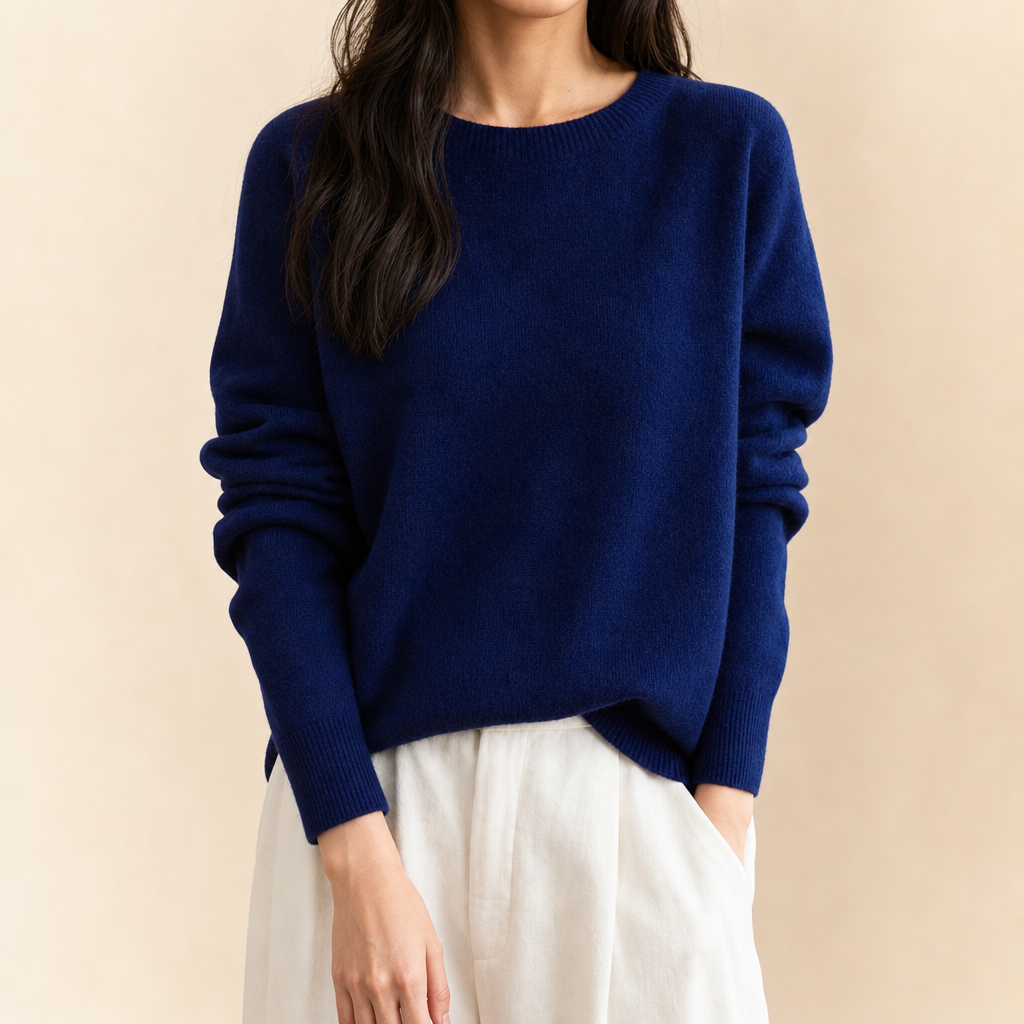 Hattie Merino Crewneck Sweater