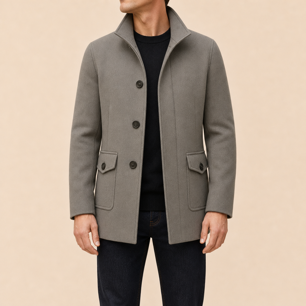 Holden Tailored Wool Coat