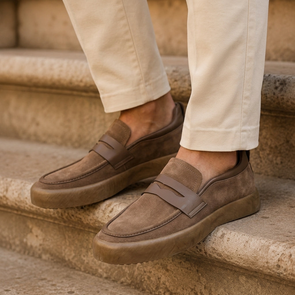 Lander Suede Loafers