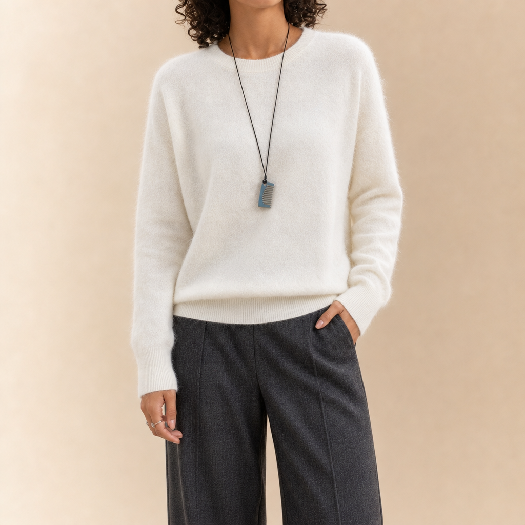 Leona Brushed Cashmere Sweater