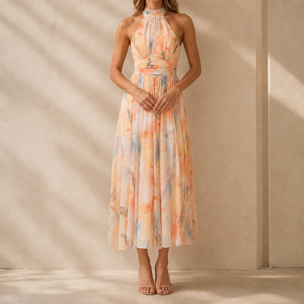 Clara Halter Maxi Dress