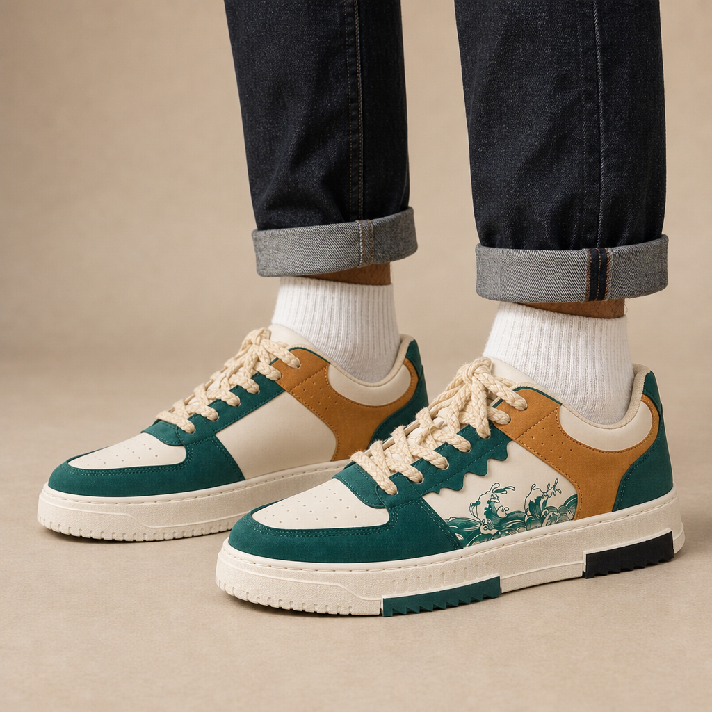 Beau Leather Sneakers