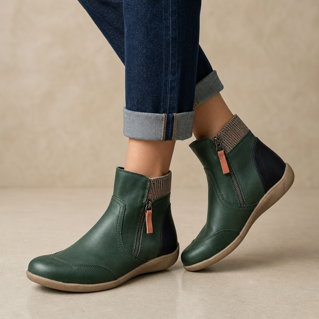 Matilda Orthopedic Leather Boots