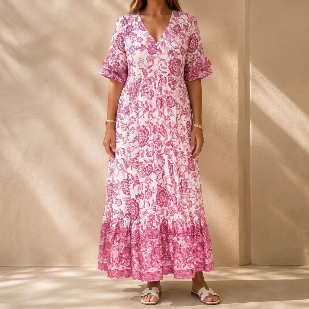 Abilene Tiered Maxi Dress