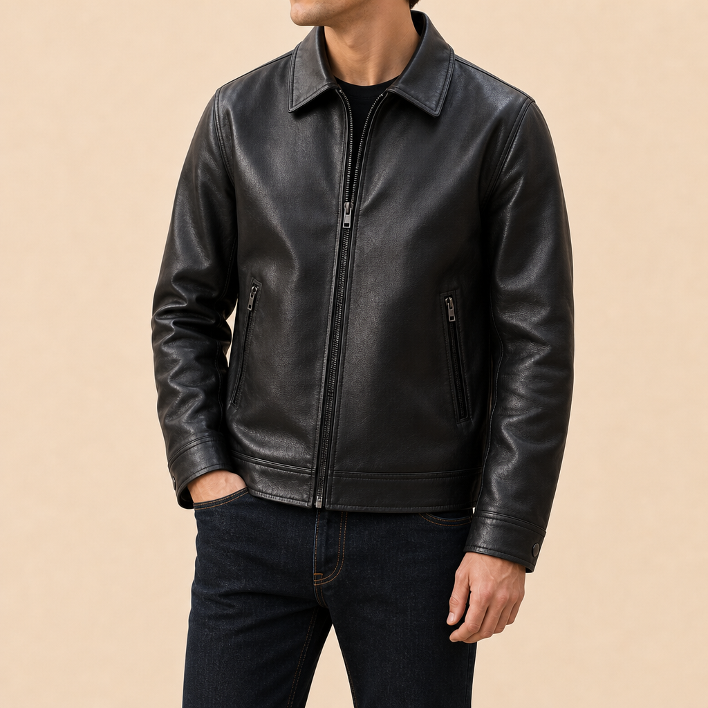 Austin Zip Bomber Jacket