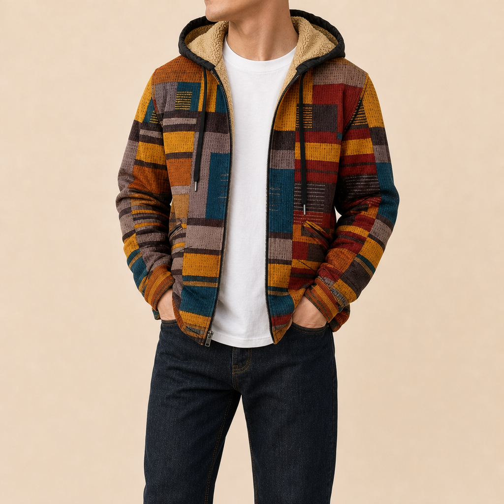 Sutton Plush Lined Zip Hoodie