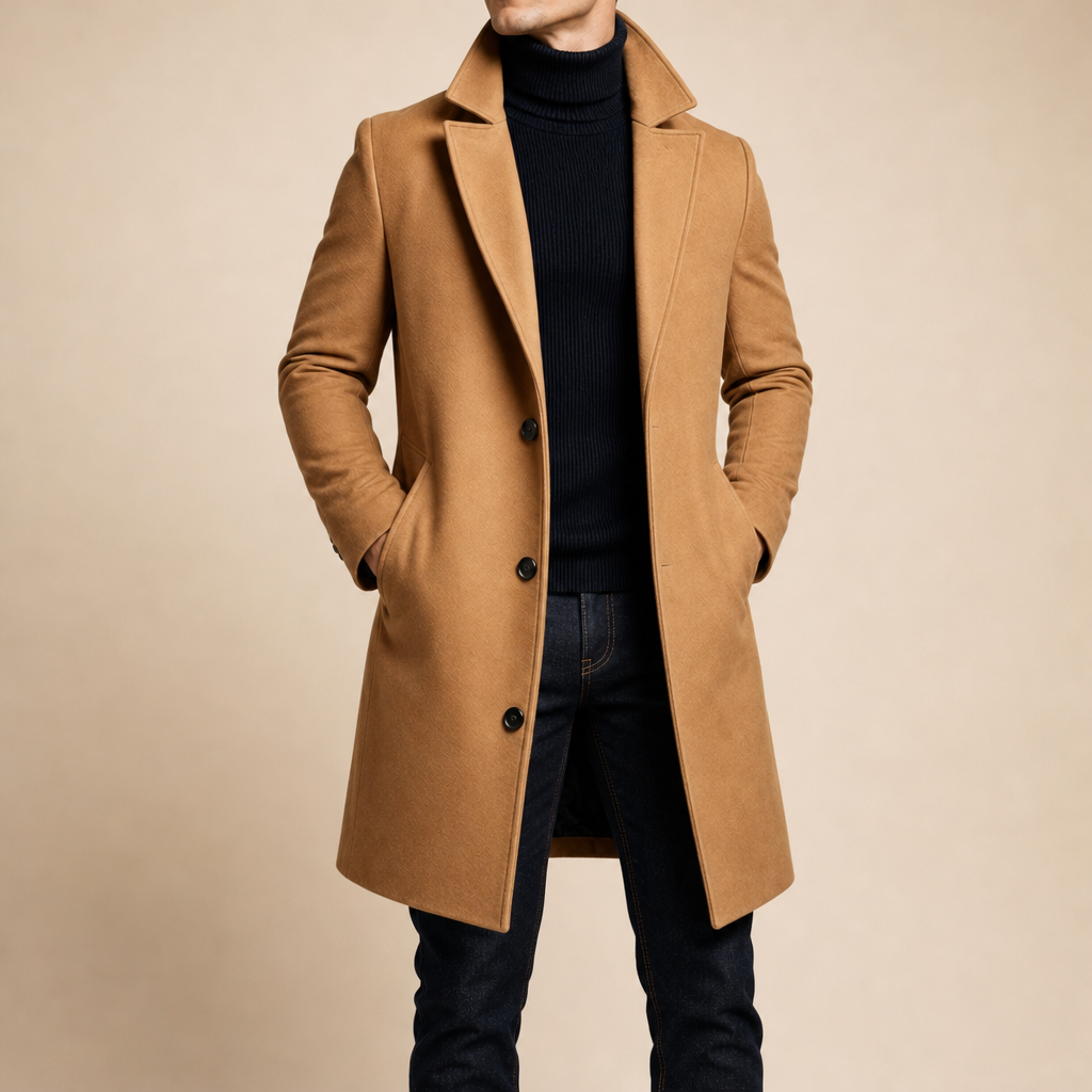 Dillon Wool Overcoat
