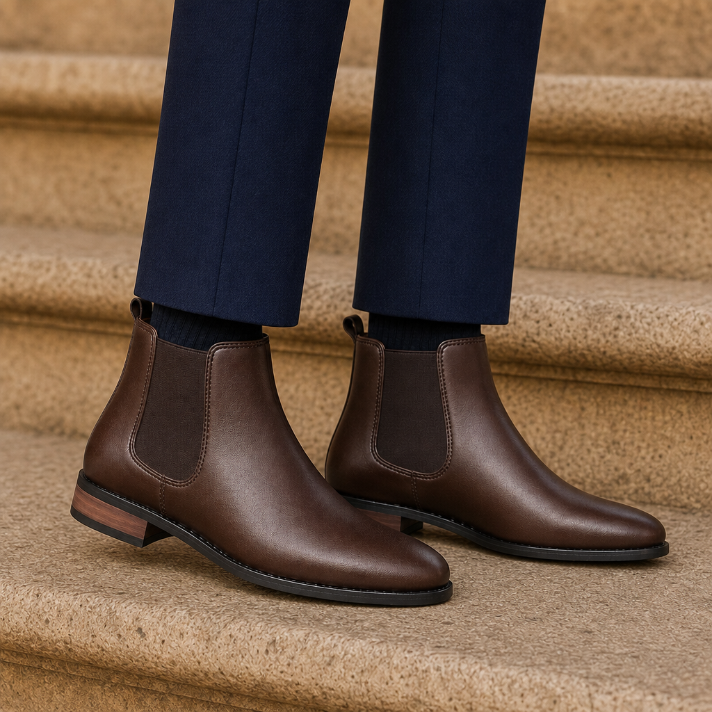 Preston Leather Chelsea Boots