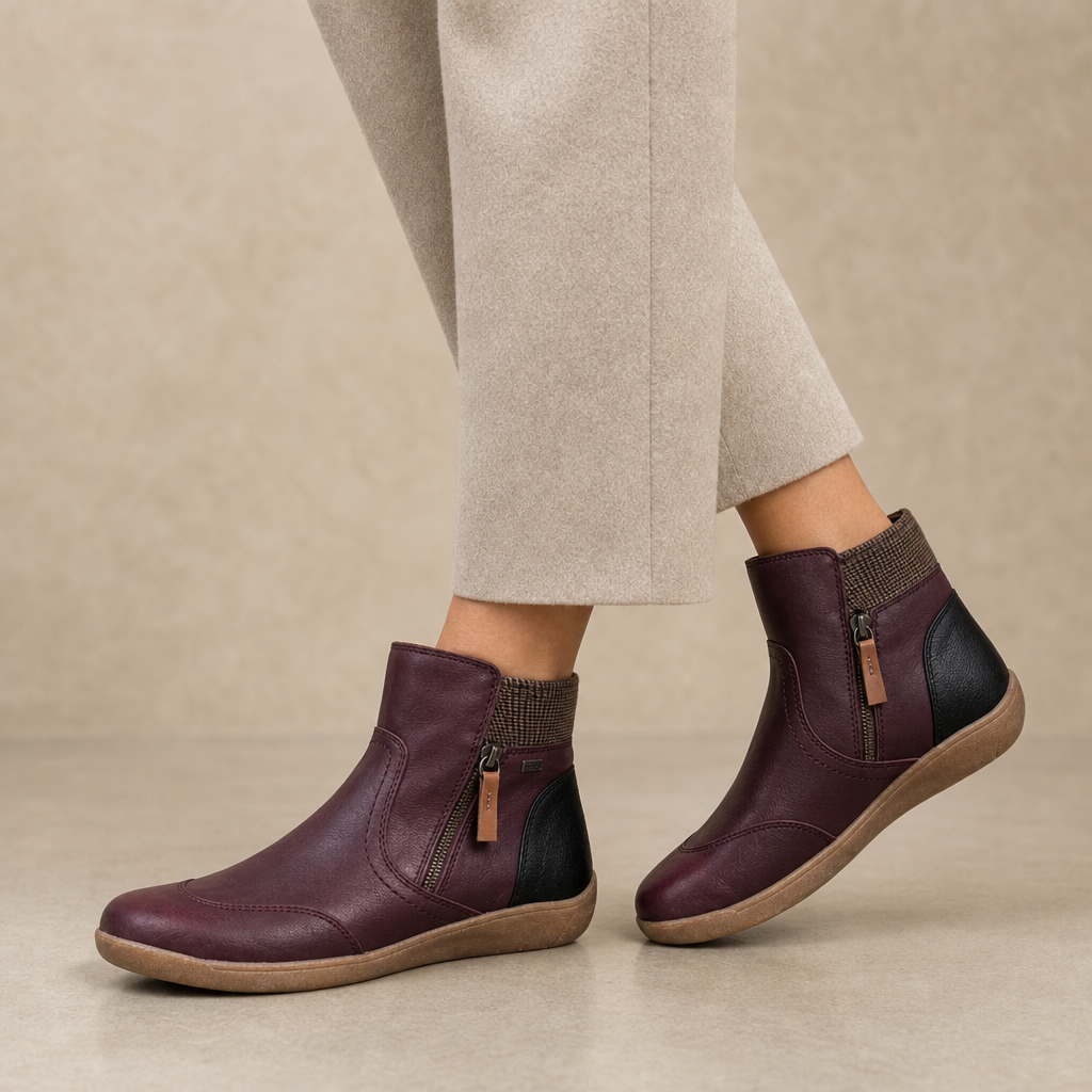 Maren Orthopedic Leather Boots