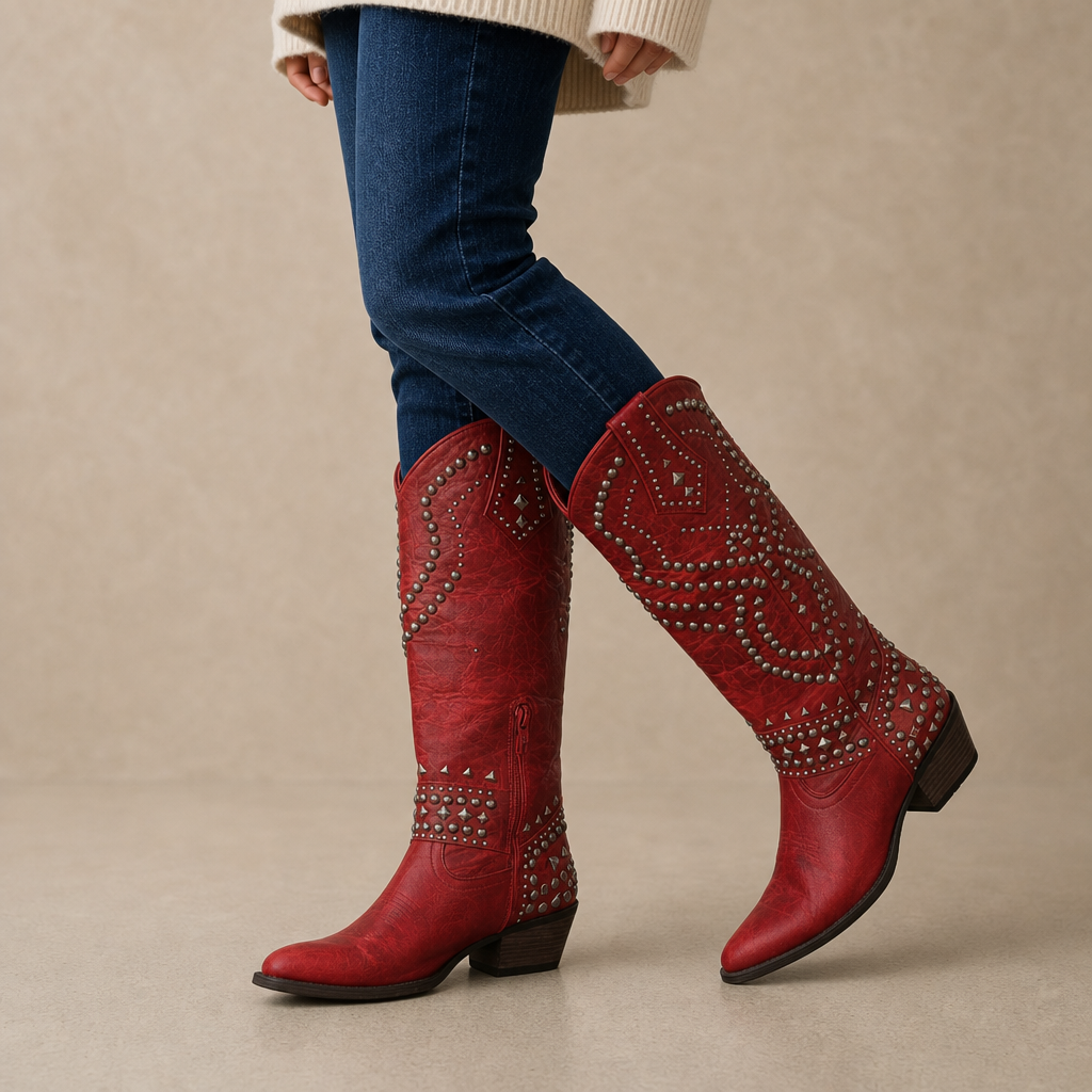 Tabitha Studded Orthopedic Boots