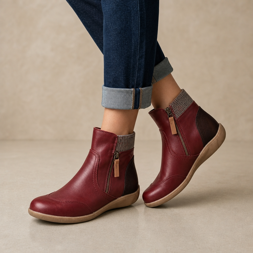 Matilda Orthopedic Leather Boots