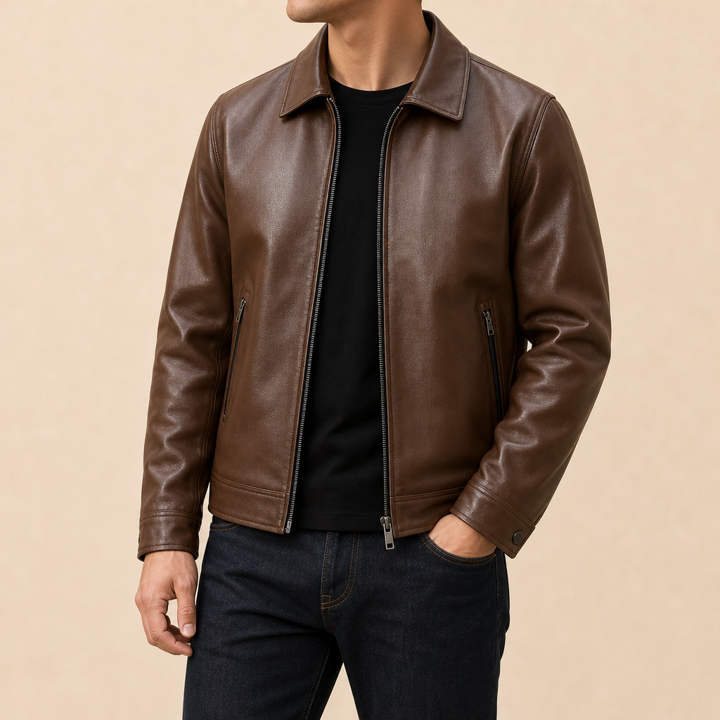 Austin Zip Bomber Jacket