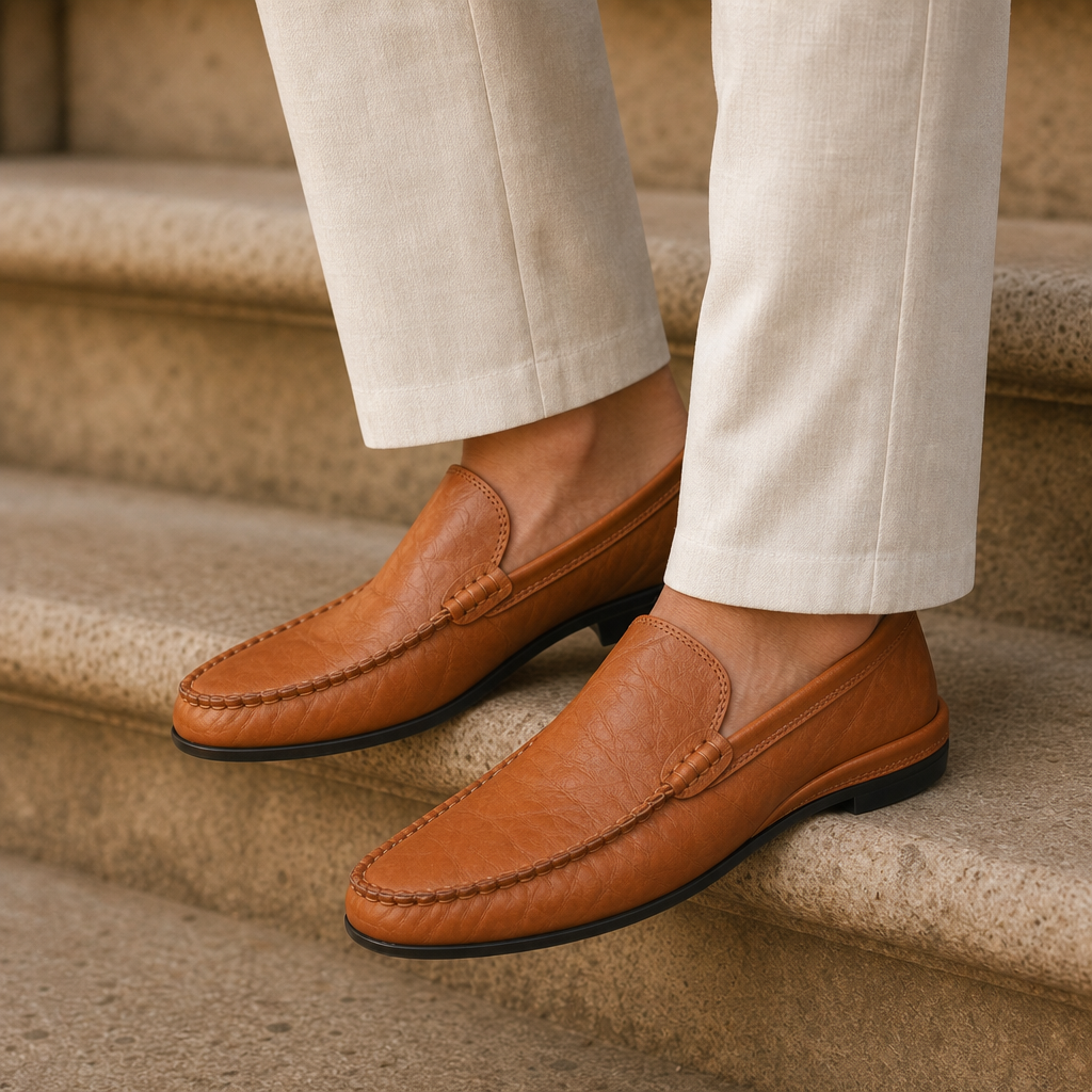 Tate Leather Loafers