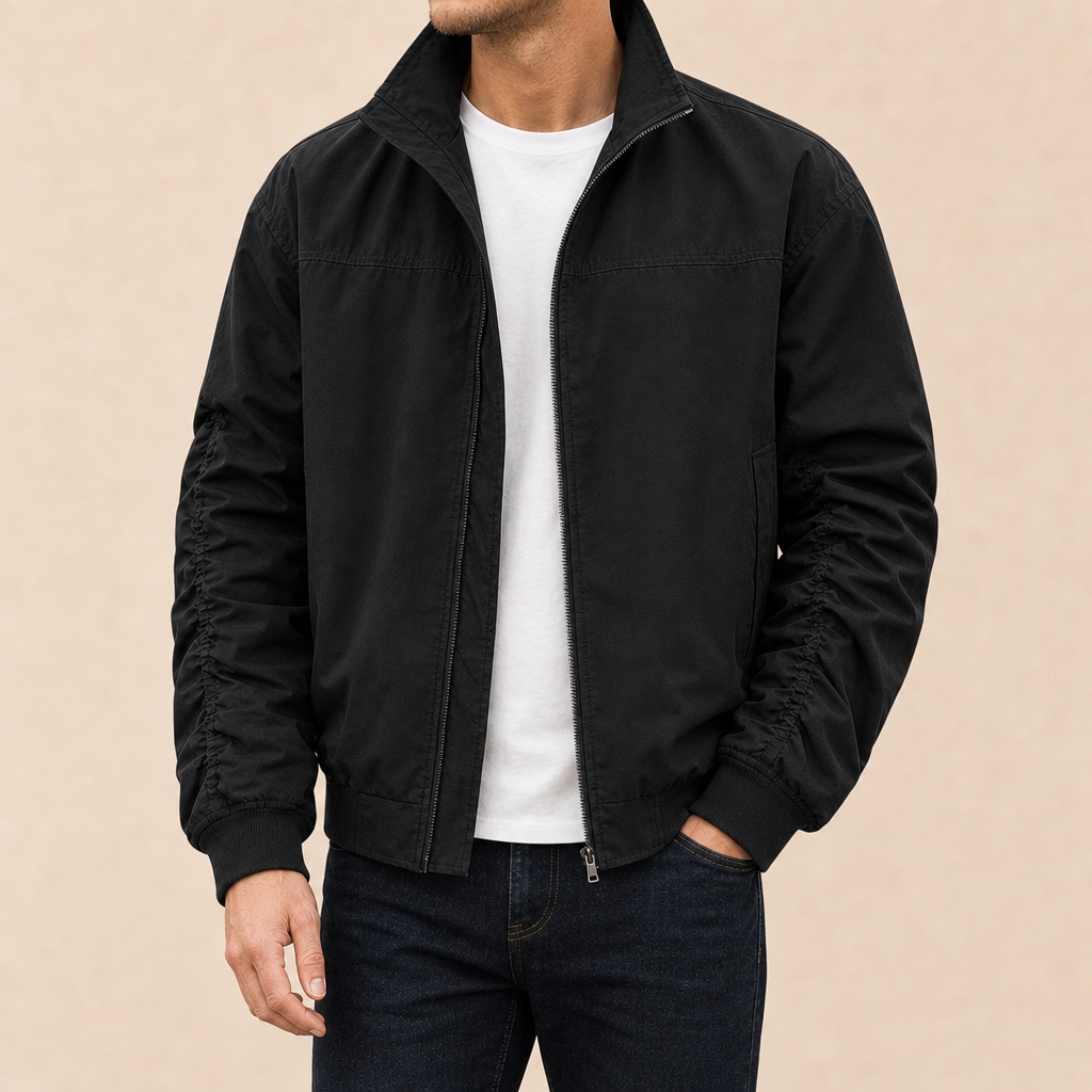 Caleb Stand Collar Jacket