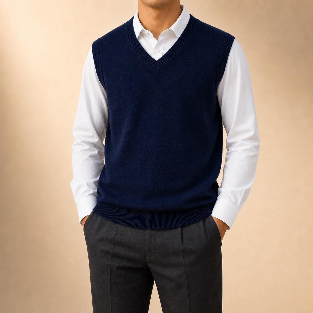Travis Merino Wool Sweater Vest