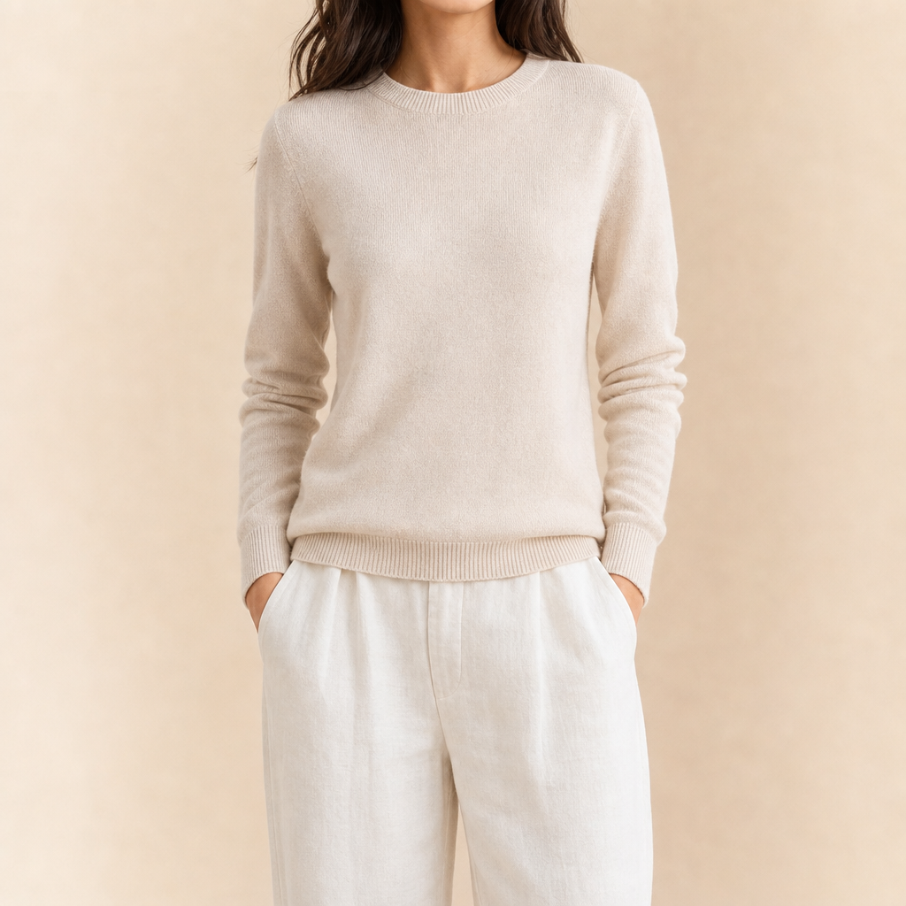 Hattie Merino Crewneck Sweater