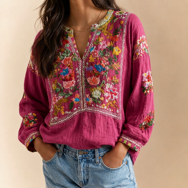 Rosalind Women's Embroided Blouse