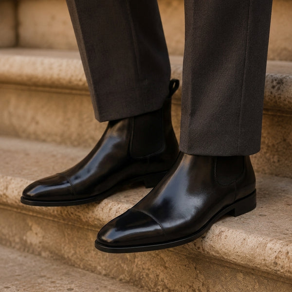 Charleston Cap-Toe Chelsea Boots