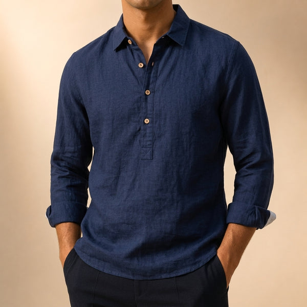 Channing Linen Polo