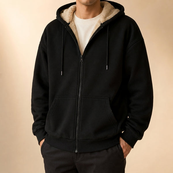 Landon Sherpa-Lined Hoodie