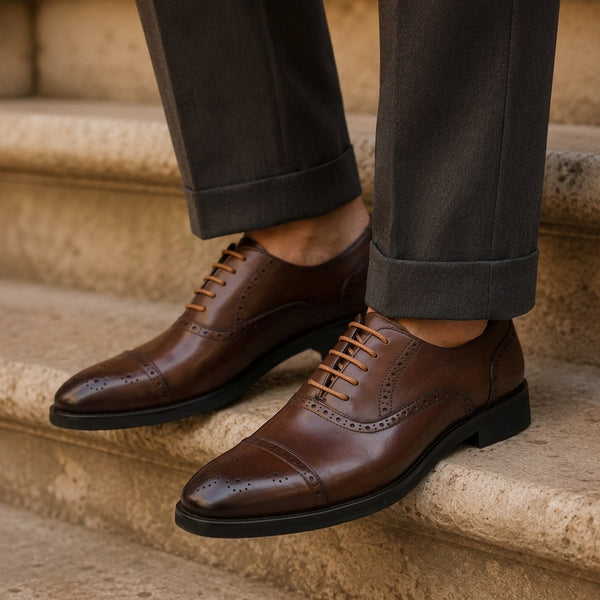 Ramsey Italian Leather Oxfords