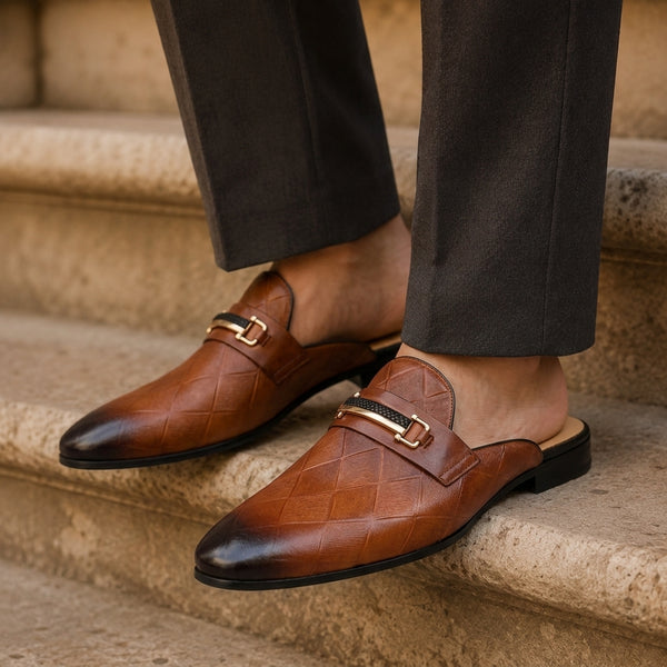 GraysonGenuine Leather Mules