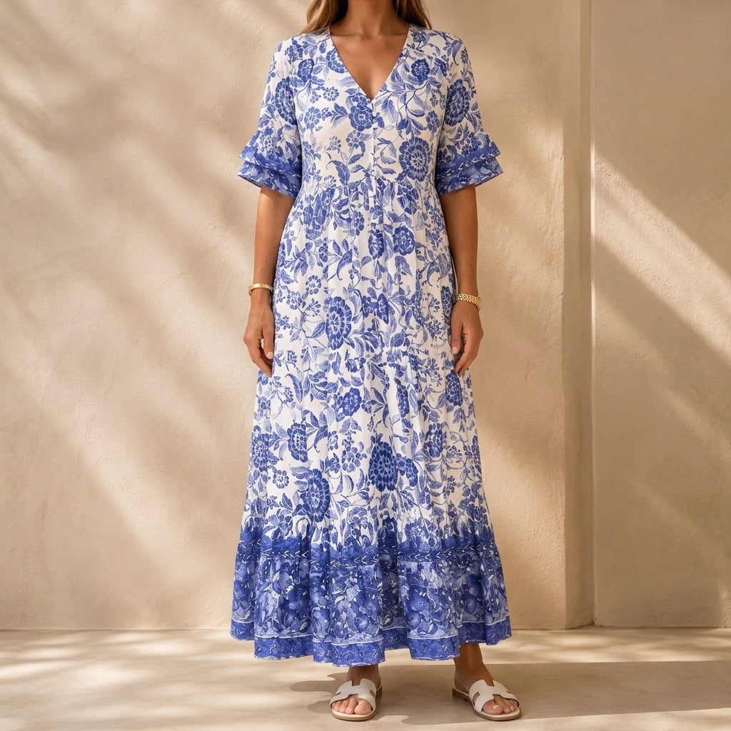 Abilene Tiered Maxi Dress