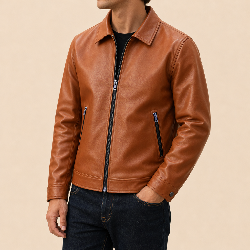 Austin Zip Bomber Jacket