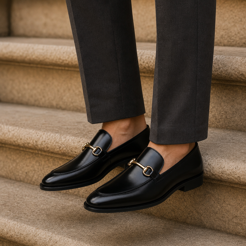 Rhett Leather Horsebit Loafers