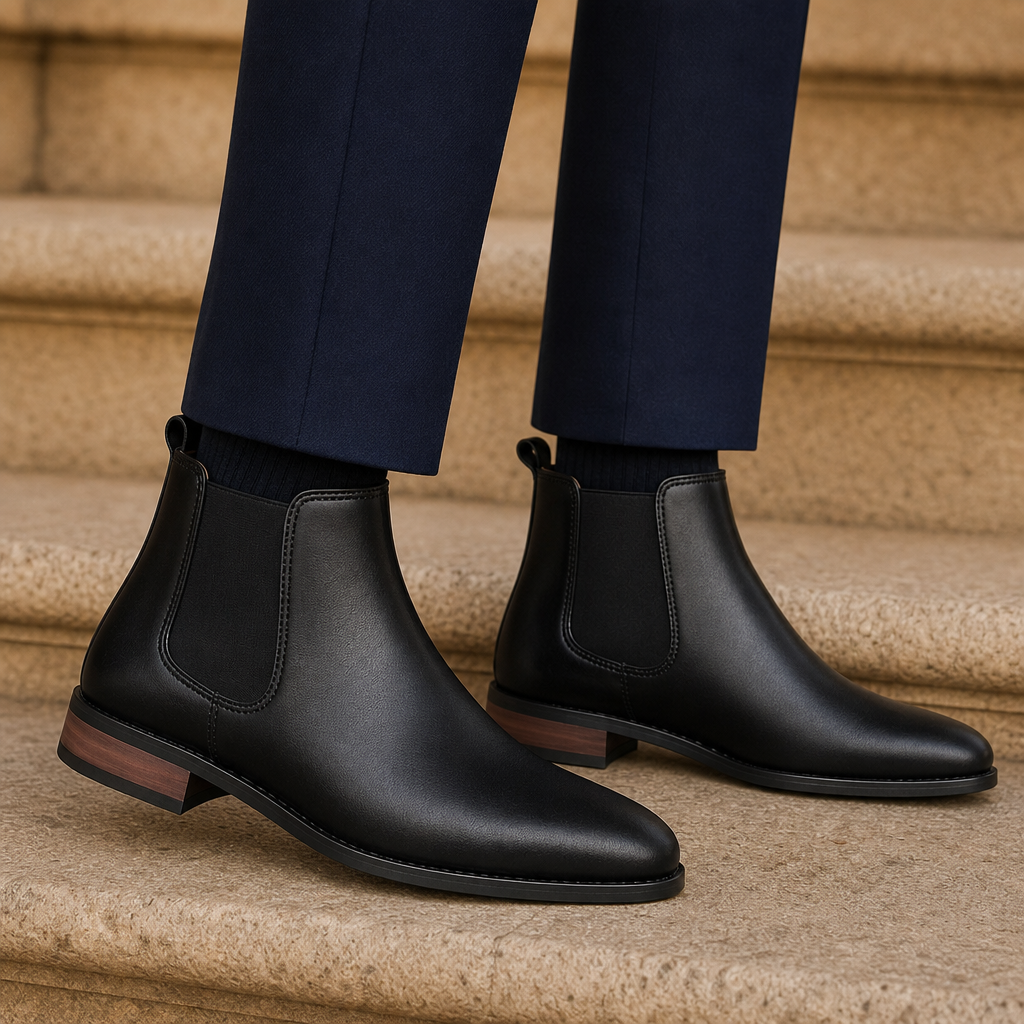 Preston Leather Chelsea Boots