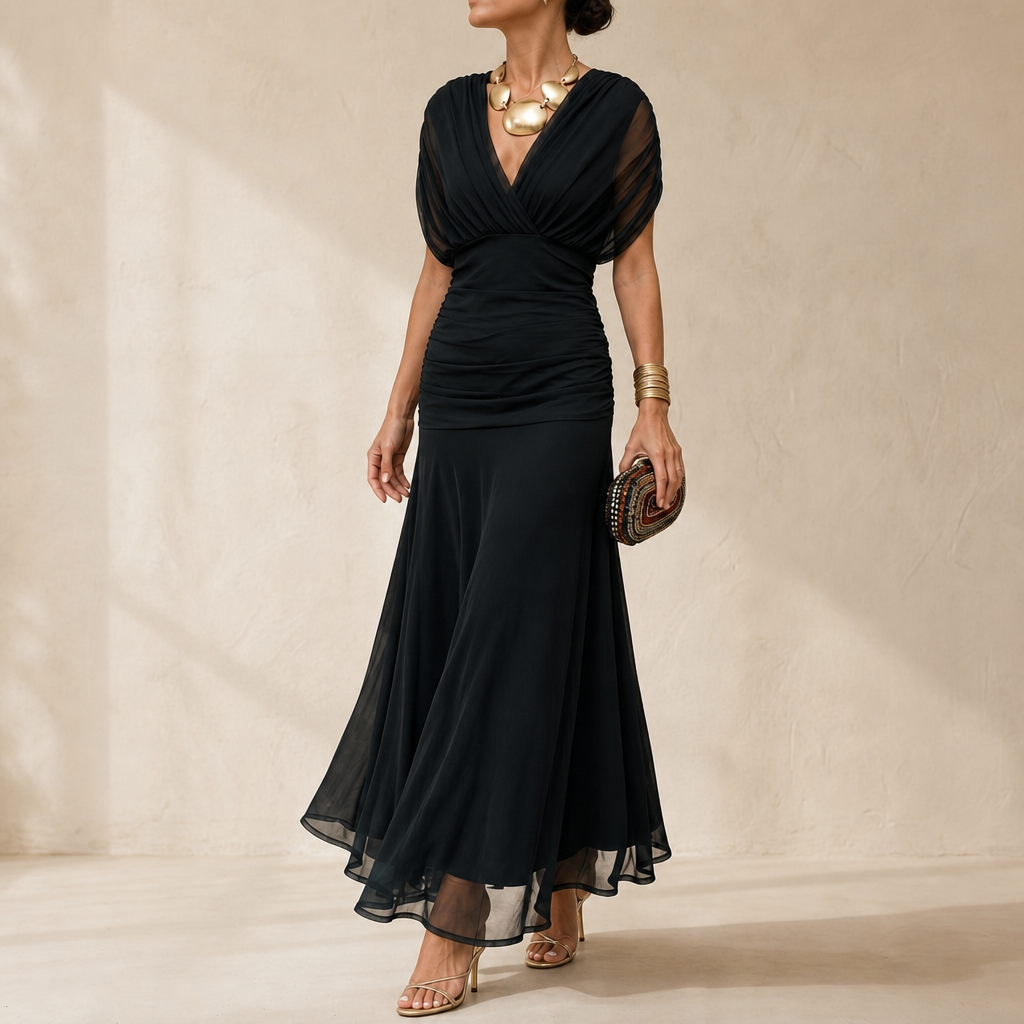 Opal Drape Maxi Dress