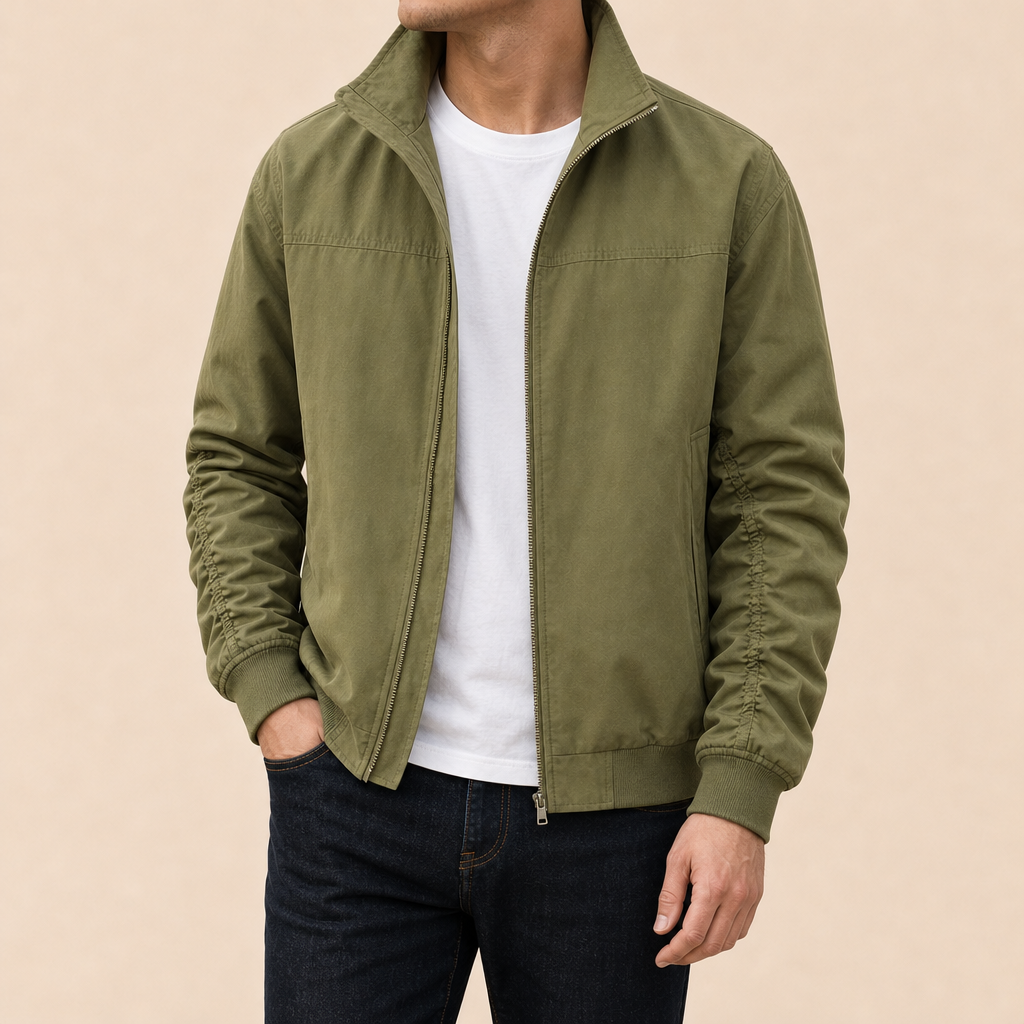 Caleb Stand Collar Jacket