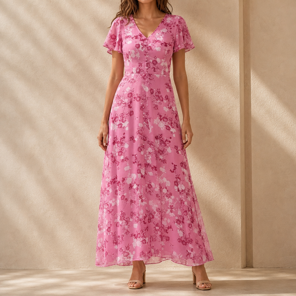 Lenora Floral Maxi Dress