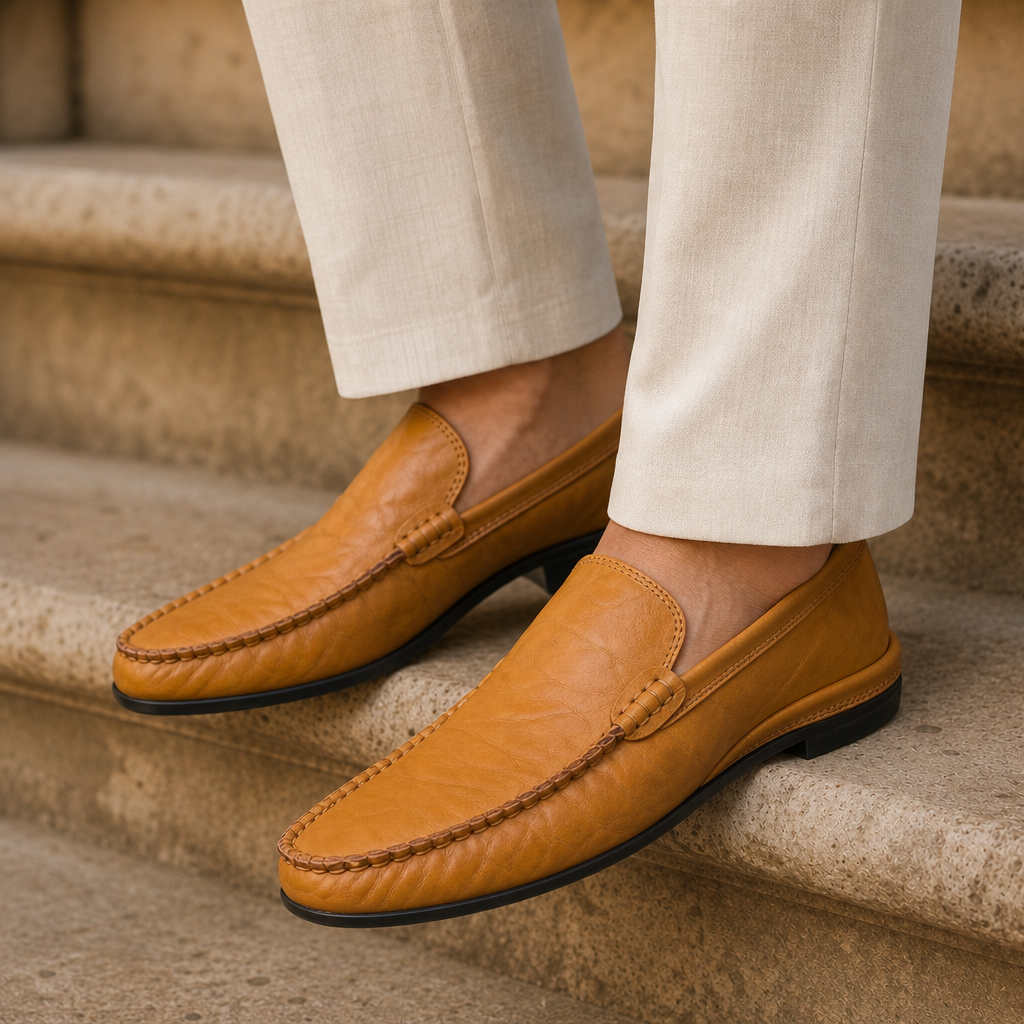 Tate Leather Loafers