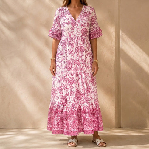 Abilene Tiered Maxi Dress