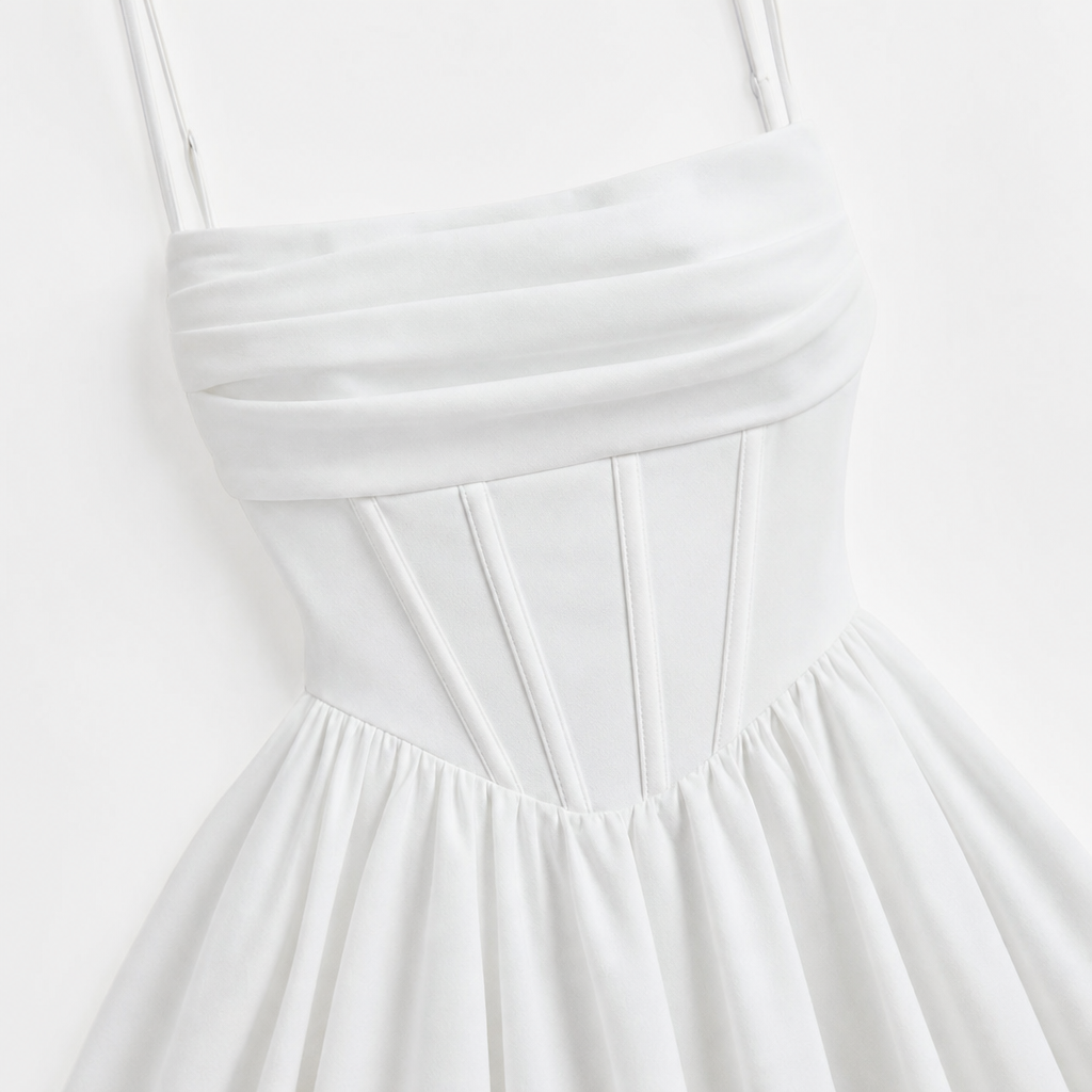 Clara Flared Mini Dress