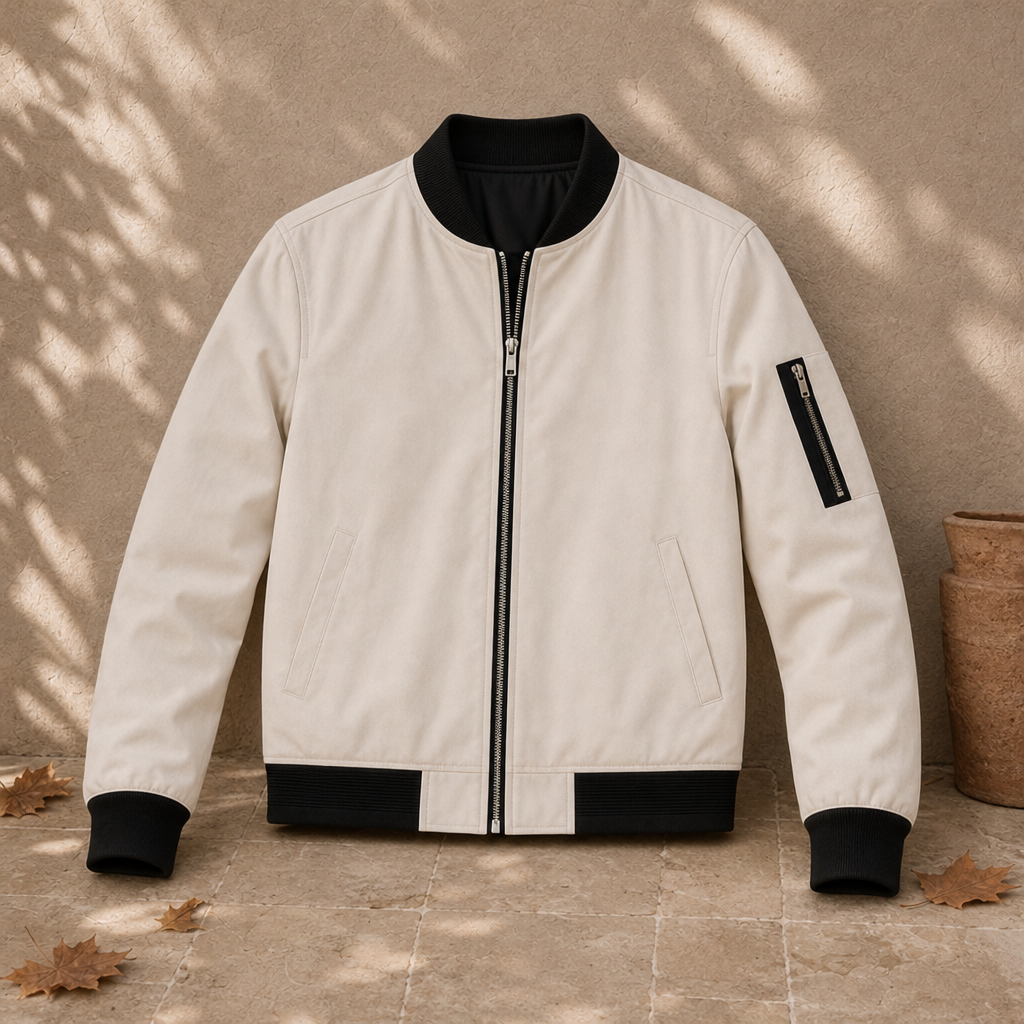 Rawlins Contrast Bomber Jacket