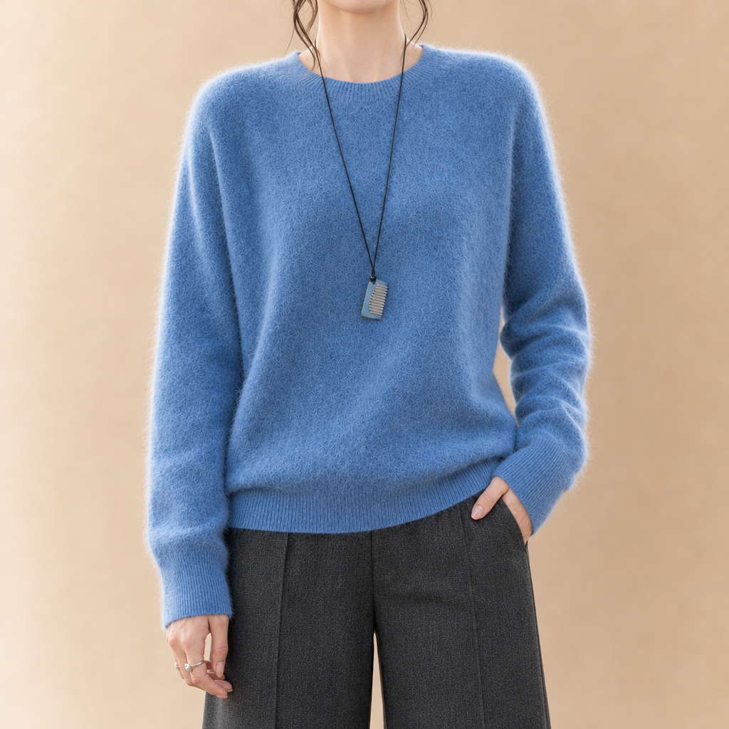 Leona Brushed Cashmere Sweater
