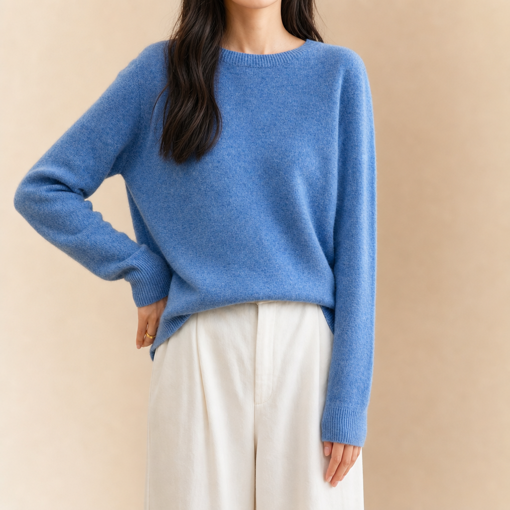 Hattie Merino Crewneck Sweater