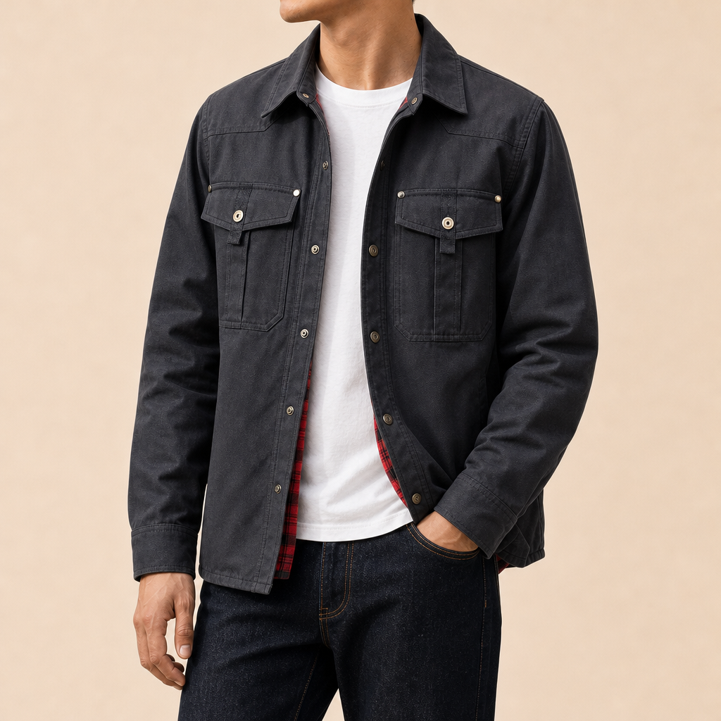 Granger Flannel-Lined Shirt Jacket