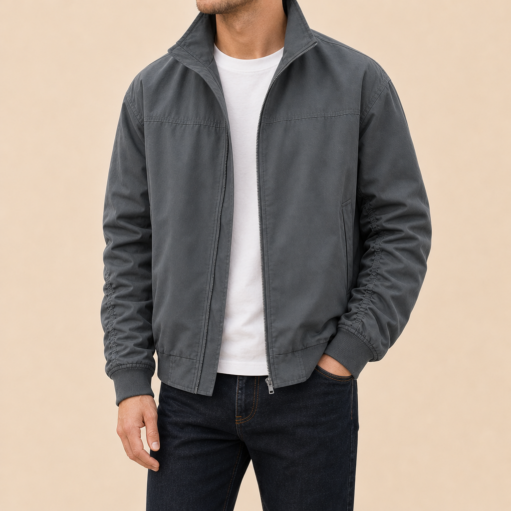 Caleb Stand Collar Jacket