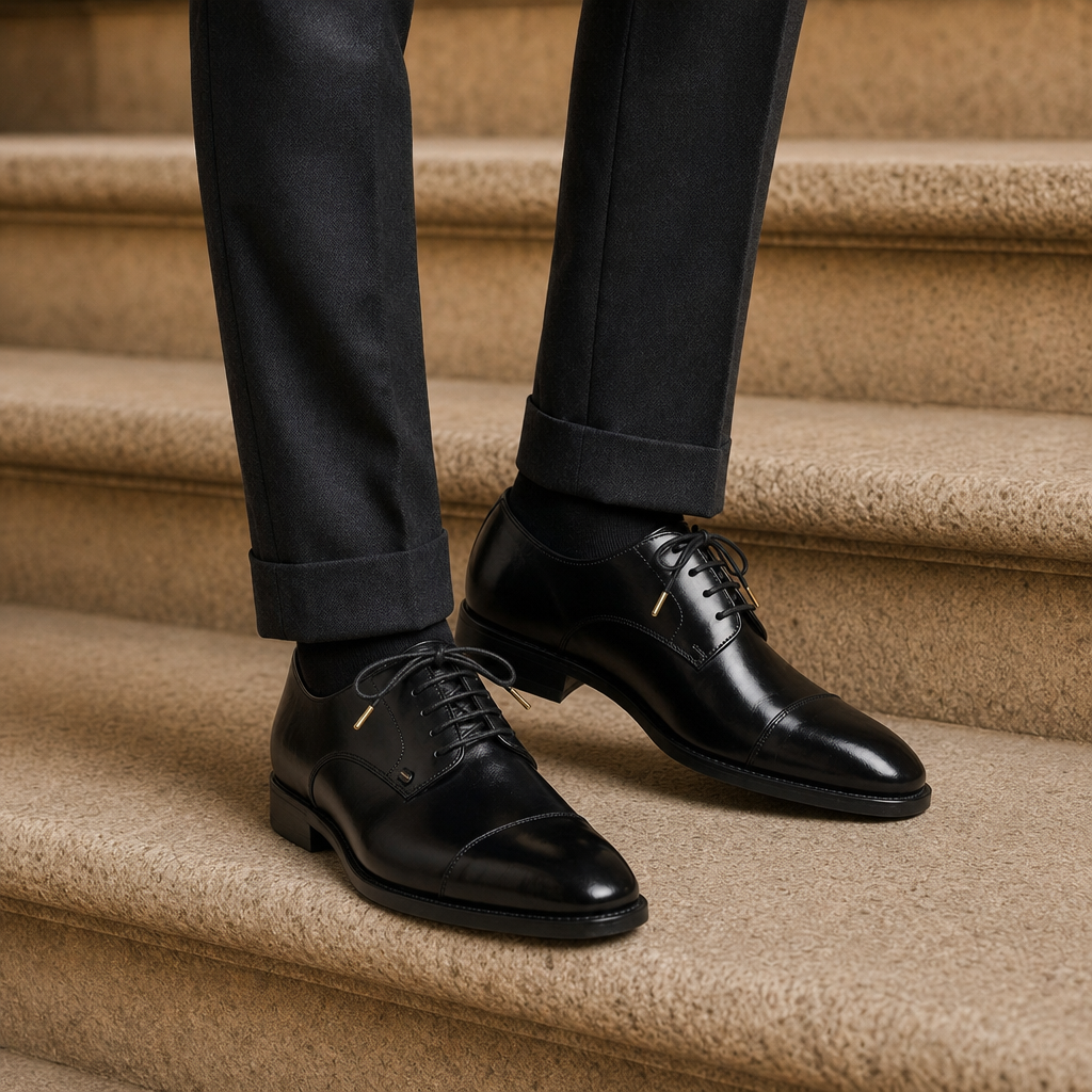 Brooks Leather Oxford Shoes