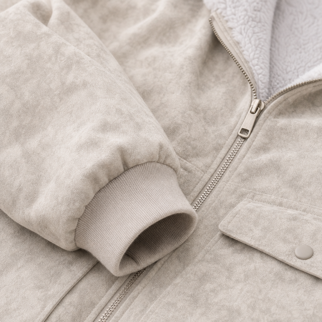 Grady Hooded Sherpa Jacket